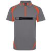 PODIUM ZIP POLY POLO Thumbnail