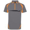 PODIUM ZIP POLY POLO Thumbnail