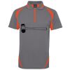 PODIUM ZIP POLY POLO Thumbnail