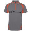 PODIUM ZIP POLY POLO Thumbnail