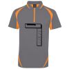 PODIUM ZIP POLY POLO Thumbnail