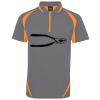 PODIUM ZIP POLY POLO Thumbnail