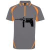 PODIUM ZIP POLY POLO Thumbnail