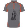 PODIUM ZIP POLY POLO Thumbnail