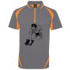 PODIUM ZIP POLY POLO Thumbnail