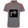 PODIUM ZIP POLY POLO Thumbnail