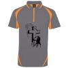 PODIUM ZIP POLY POLO Thumbnail