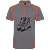 PODIUM ZIP POLY POLO Thumbnail