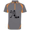 PODIUM ZIP POLY POLO Thumbnail