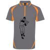 PODIUM ZIP POLY POLO Thumbnail