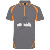 PODIUM ZIP POLY POLO Thumbnail