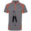 PODIUM ZIP POLY POLO Thumbnail