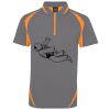 PODIUM ZIP POLY POLO Thumbnail