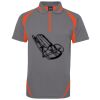 PODIUM ZIP POLY POLO Thumbnail