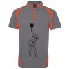 PODIUM ZIP POLY POLO Thumbnail