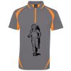 PODIUM ZIP POLY POLO Thumbnail