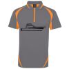 PODIUM ZIP POLY POLO Thumbnail