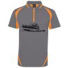 PODIUM ZIP POLY POLO Thumbnail