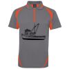 PODIUM ZIP POLY POLO Thumbnail