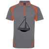 PODIUM ZIP POLY POLO Thumbnail