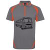 PODIUM ZIP POLY POLO Thumbnail