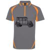 PODIUM ZIP POLY POLO Thumbnail