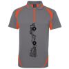 PODIUM ZIP POLY POLO Thumbnail