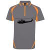 PODIUM ZIP POLY POLO Thumbnail