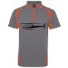 PODIUM ZIP POLY POLO Thumbnail