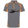 PODIUM ZIP POLY POLO Thumbnail