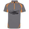 PODIUM ZIP POLY POLO Thumbnail