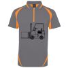 PODIUM ZIP POLY POLO Thumbnail